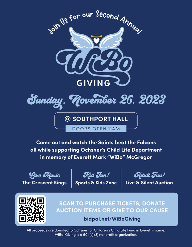 Join us for our Second Annual WiBo Giving